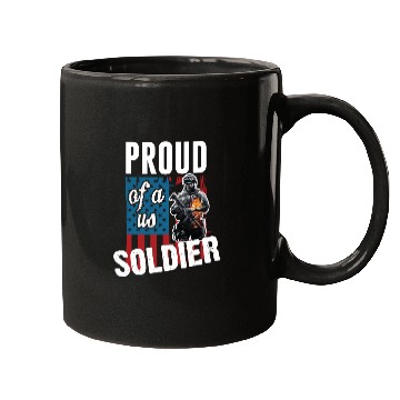 Discover Army - proud of a us soldier Mugs