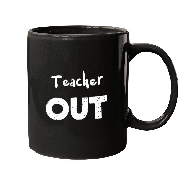 Discover Teacher Out - Retirement Mugs