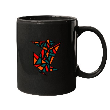 Discover Abstract Stained Glass Mugs