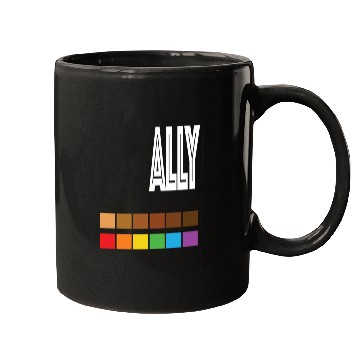 Discover Rainbow Black Pride Gift Mugs