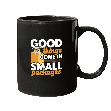 Discover Good Things Come In Small Packages Chihuahua Dog Mugs