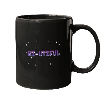 Discover Bi-Utiful Bisexual Positivity Bi Pride Positive Mugs