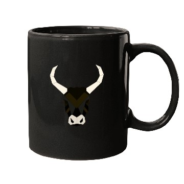 Discover bull geometric Mugs
