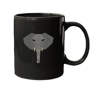 Discover Elephant geometric Mugs