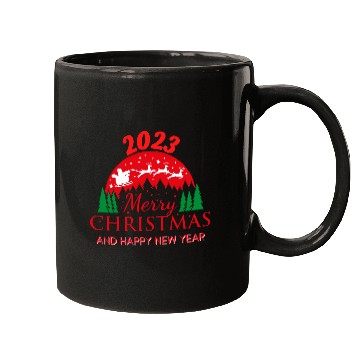 Discover Merry Christmas 2023 Mugs