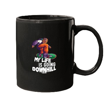 Discover Snowboard holiday Winter holidays mountains Mugs