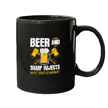 Discover Beer Sharp Objects What Could Go Wrong Axe Mugs