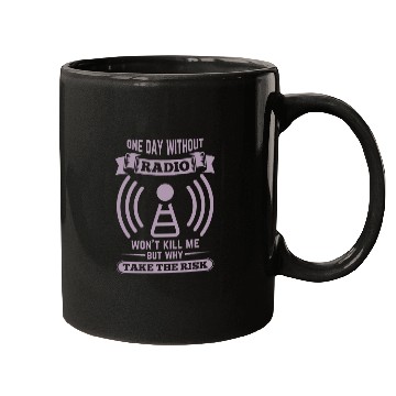 Discover Ham radio operator a day without radio will not do Mugs