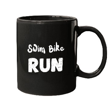 Discover Swim Bike Run - Workout Mugs