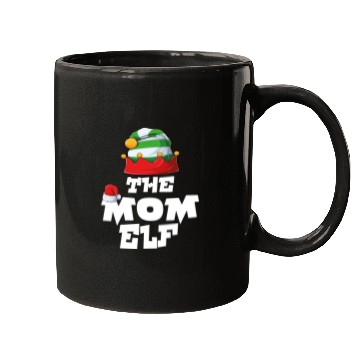 Discover Gamer Elf Family Matching Christmas Group Pajama Mugs