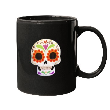 Discover Day of the Dead Dia De Los Muertos Skull Gift Mugs