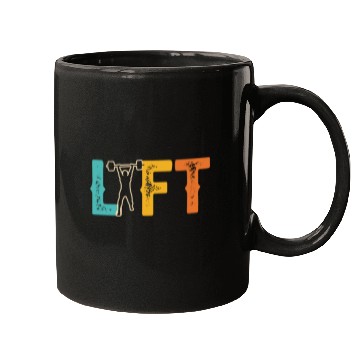 Discover Lift Workout Gym Lifting Weightlifting Mugs