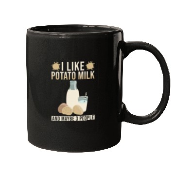 Discover Potato Milk Saying Mugs