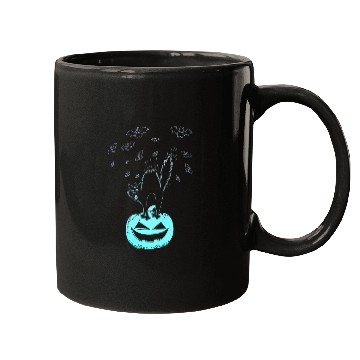 Discover Cat Lover Halloween Pumpkin Mugs