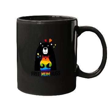 Discover Bear free mom hugs Mugs