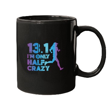 Discover Running Runner Half Marathon Half Mugs