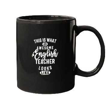 Discover english teacher, cute english teacher Mugs