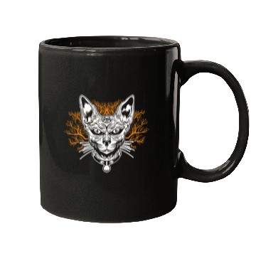 Discover Goth Cat Concert Festivals Black Heavy Death Metal Mugs