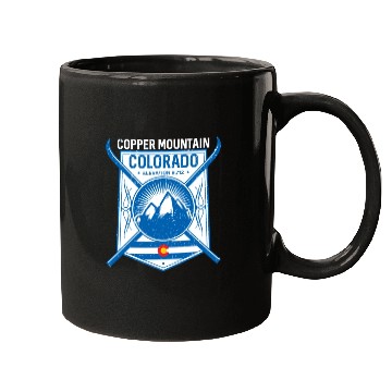 Discover Copper Mountain Colorado Ski Mountains Mugs