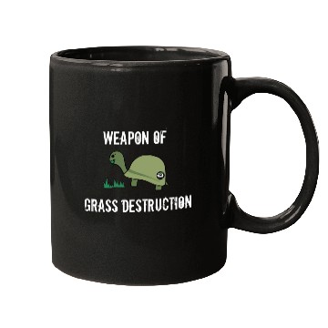 Discover Grass destruction (Light) Mugs