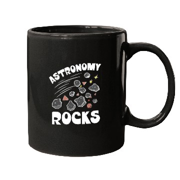 Discover Astronomy Rocks - asteroids, cosmology, space Mugs