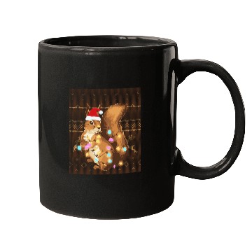 Discover Squirrel Lover Squirrel Ugly Christmas Xmas Mugs