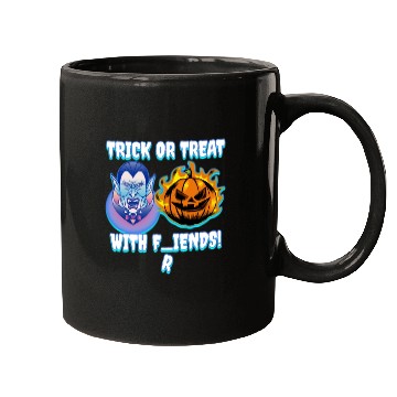 Discover Trick or Treat with F(r)iends! Vampire & Pumpkin W Mugs
