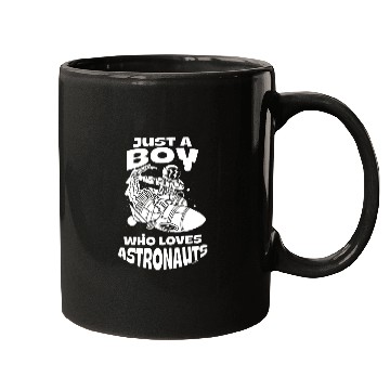 Discover Boy love astronauts Mugs