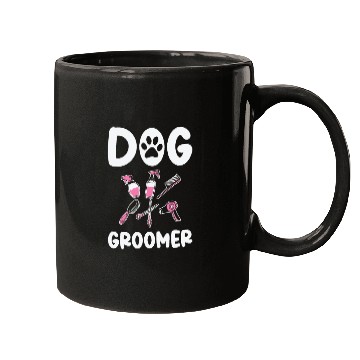 Discover Dog Groomer Canine Grooming Hygiene Mugs