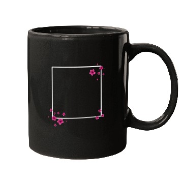 Discover Square Blossom Pink Mugs