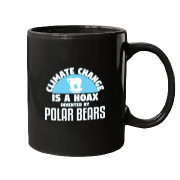 Discover Climate Change Is A Hoax By Polar Bears Mugs