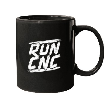 Discover Run CNC - mechanical engineering Mugs