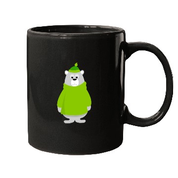 Discover Green teddy bear lover Mugs