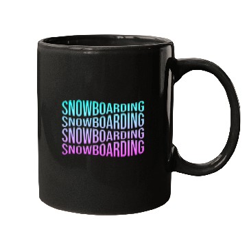 Discover snowboarding Mugs