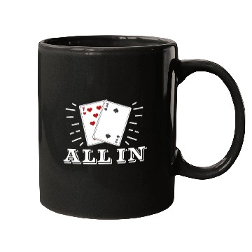 Discover 7 and 2 All In, Poker Mugs