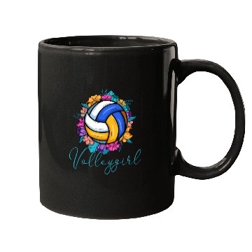 Discover Volleygirl Beach Volleyball Mugs