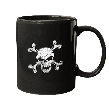 Discover Distressed Skull And Crossbones Mugs