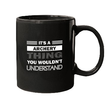 Discover it's an archery thing Mugs
