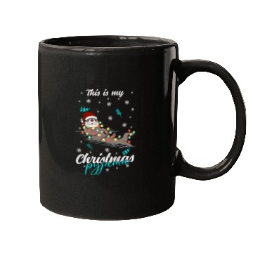 Discover Winter Christmas Pyjama Otter Mugs