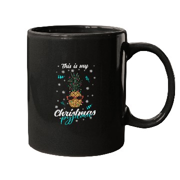 Discover Winter Christmas Pyjama Pineapple Mugs
