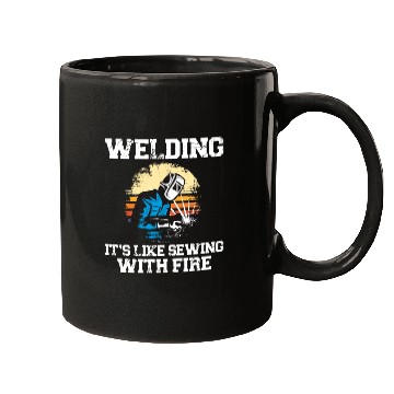 Discover Welder Welding Vintage Retro Mugs