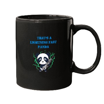 Discover That's a lightning fast panda. Mugs