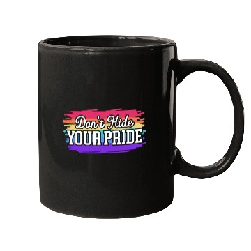 Discover Don't Hide Your Pride Month Gay Rights LGBTQ Mugs