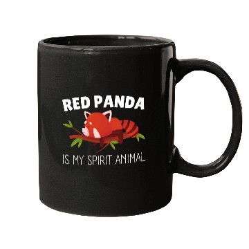 Discover Red Panda Is My Spirit Animal Mugs