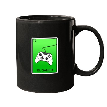 Discover El Gamer Video Gaming Card Mexican Lottery Card Mugs