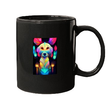 Discover Angel Dog 021 Mugs