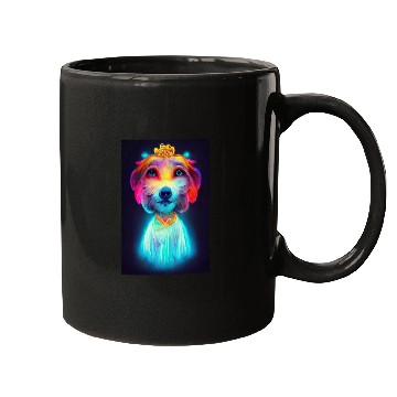 Discover Angel Dog 027 Mugs