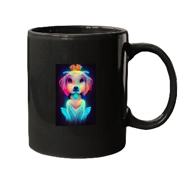 Discover Angel Dog 023 Mugs