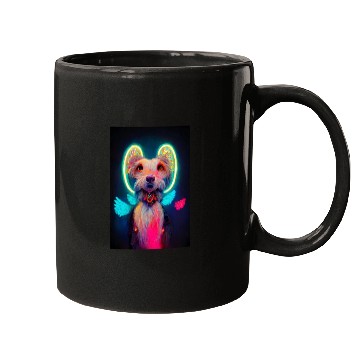 Discover Angel Dog 034 Mugs