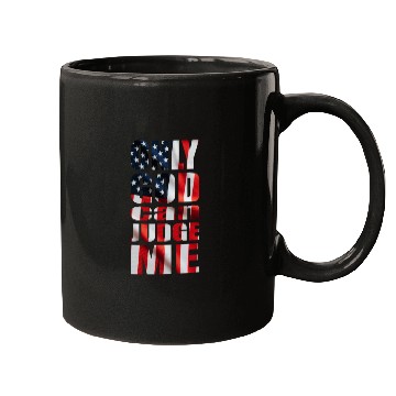 Discover Only God can Judge Me usa Mugs